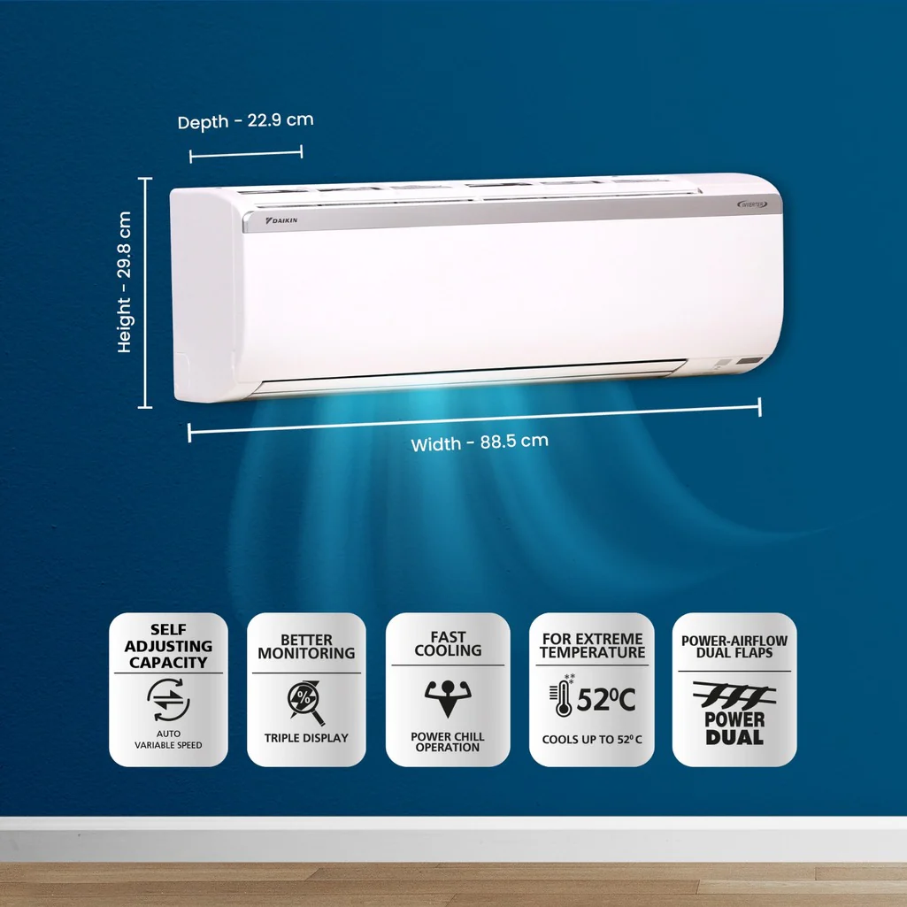 DAIKIN  SPLITA.C. FTKC50UV16V/RKC50UV16V Image