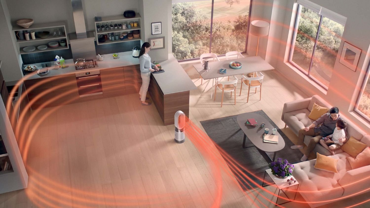 Dyson Purifier Hot+Cool Gen1 (Black/Nickel) HP10 Image