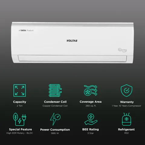 VOLTAS  SPLIT A.C. 243V VECTRA ELITE Image